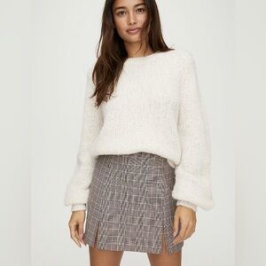 [SOLD] ARITZIA SUNDAY BEST Mandy Plaid Mini Skirt Sz 4